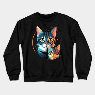 American Shorthair Fathers Day Crewneck Sweatshirt